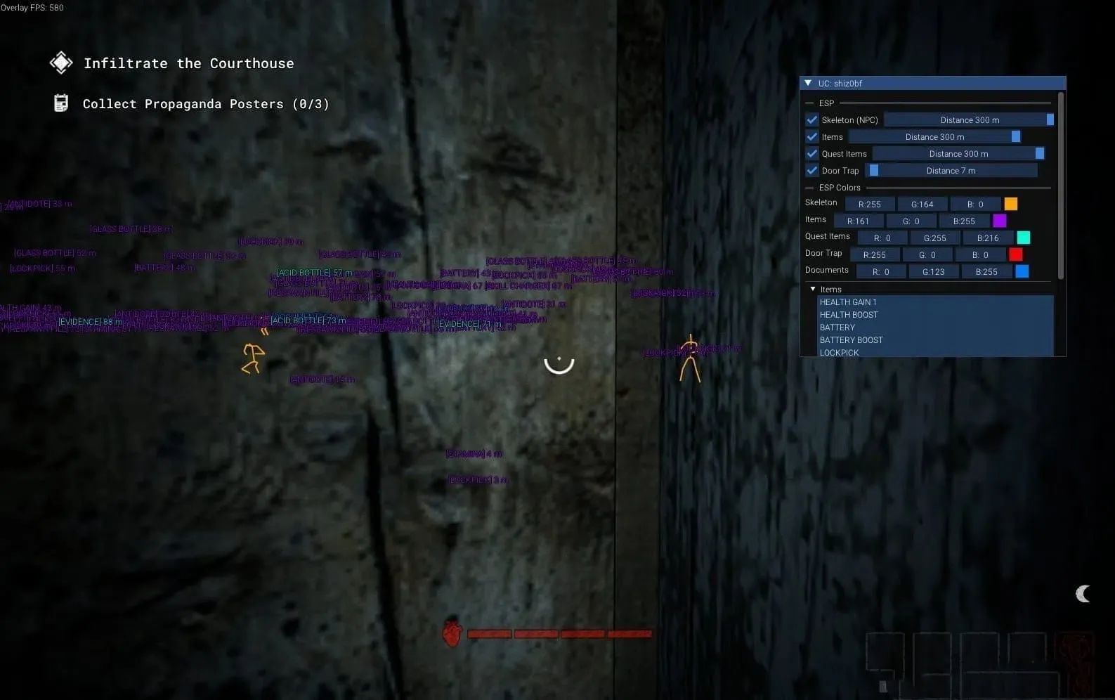 The Outlast Trials 逃生试炼 外部透视辅助 v5.51